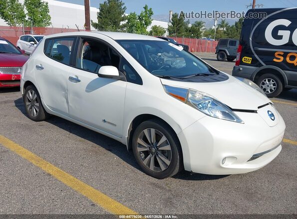 1N4BZ0CP7GC309633 2016 NISSAN LEAF White Przód prawy