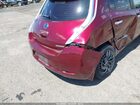 2017 Nissan Leaf S Maroon vin: 1N4BZ0CP9HC308016