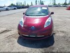 2017 Nissan Leaf S Maroon vin: 1N4BZ0CP9HC308016