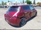2017 Nissan Leaf S Maroon vin: 1N4BZ0CP9HC308016