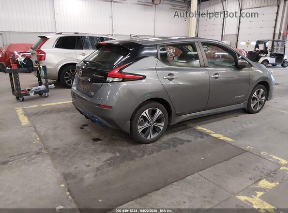1N4BZ1CP2KC320442 2019 NISSAN LEAF Gray უკანა მარჯვენა