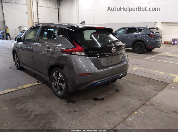 1N4BZ1CP2KC320442 2019 NISSAN LEAF Gray უკანა მარცხენა