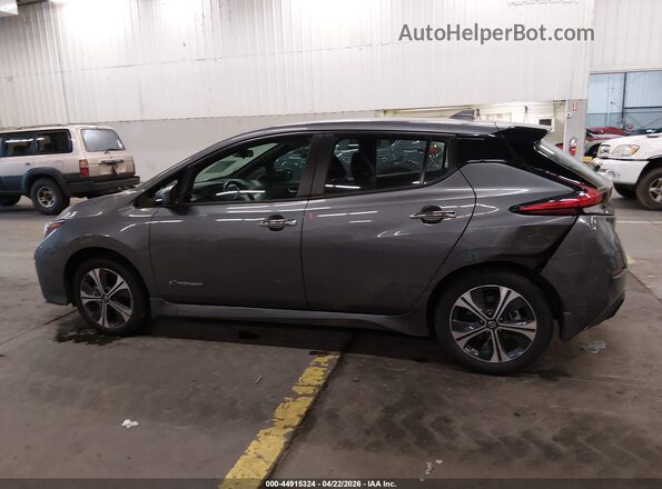 1N4BZ1CP2KC320442 2019 NISSAN LEAF Gray სალონის 360-გრადუსიანი ხედი
