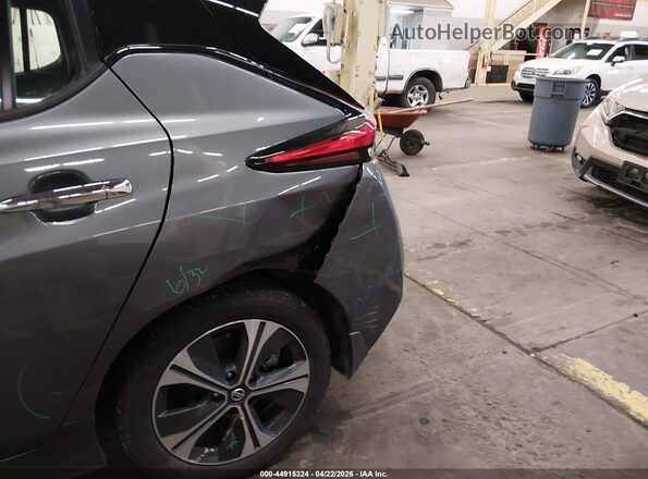 1N4BZ1CP2KC320442 2019 NISSAN LEAF Gray წინა ხედი