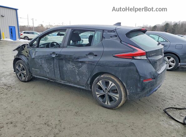 1N4BZ1CP8KC318078 2019 NISSAN LEAF Черный Задняя левая четверть