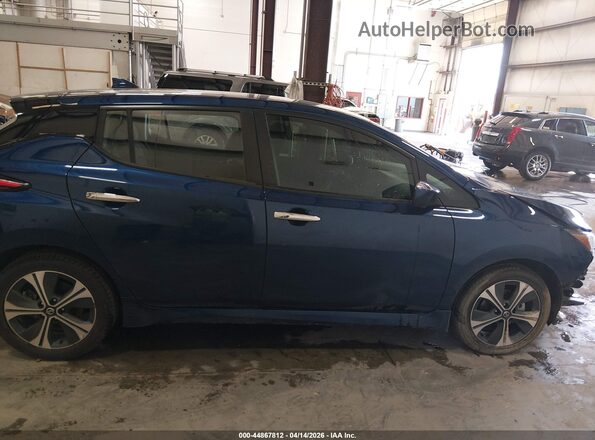 1N4BZ1CPXLC310615 2020 NISSAN LEAF Синий Панорамный вид салона 360°