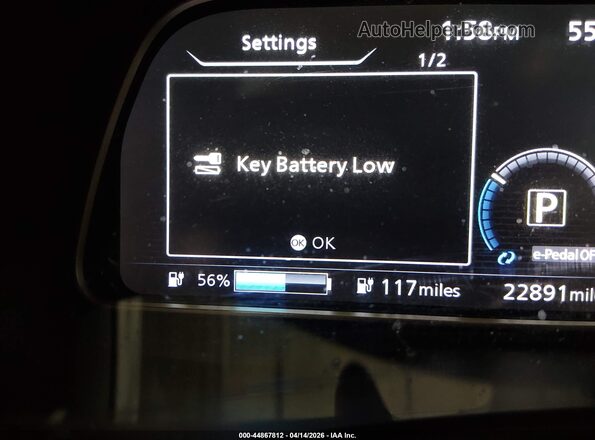 1N4BZ1CPXLC310615 2020 NISSAN LEAF Синий 