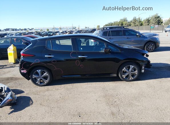1N4BZ1DV9MC556716 2021 NISSAN LEAF Черный Панорамный вид салона 360°