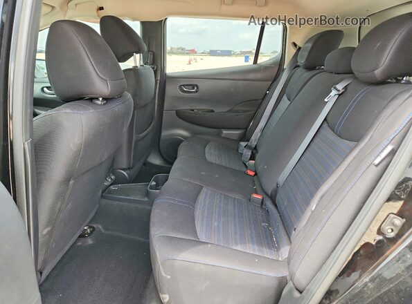 1N4CZ1CV3RC553744 2024 NISSAN LEAF Черный Вид задних сидений