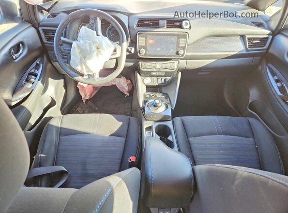 1N4CZ1CVXPC560459 2023 NISSAN LEAF Белый Вид панели приборов