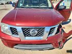 2016 Nissan Frontier S Бордовый vin: 1N6AD0ER7GN741689