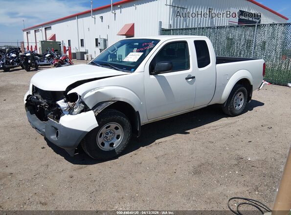1N6BD0CT7KN726556 2019 NISSAN FRONTIER White Przód lewy