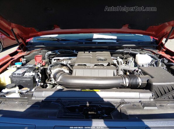 1N6ED1CM9SN623151 2025 NISSAN FRONTIER Red Widok z tyłu