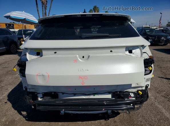 1V25MPE85RC021258 2024 VOLKSWAGEN ID.4 Белый Вид сзади