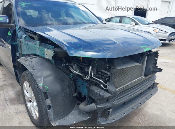 1V2AC2CA0MC205817 2021 VOLKSWAGEN ATLAS Dark Blue Widok z przodu