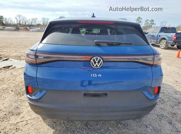 1V2CRPE8XSC010660 2025 VOLKSWAGEN ID.4 Blue Widok z tyłu