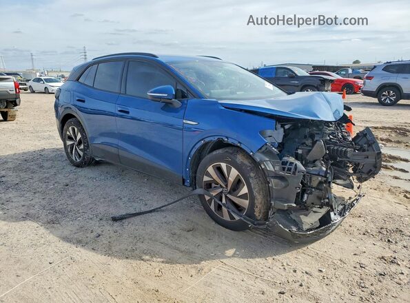 1V2CRPE8XSC010660 2025 VOLKSWAGEN ID.4 Blue Przód prawy
