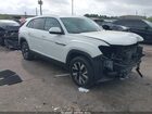 2023 Volkswagen Atlas Cross Sport 2.0t Se White vin: 1V2DC2CA3PC205053
