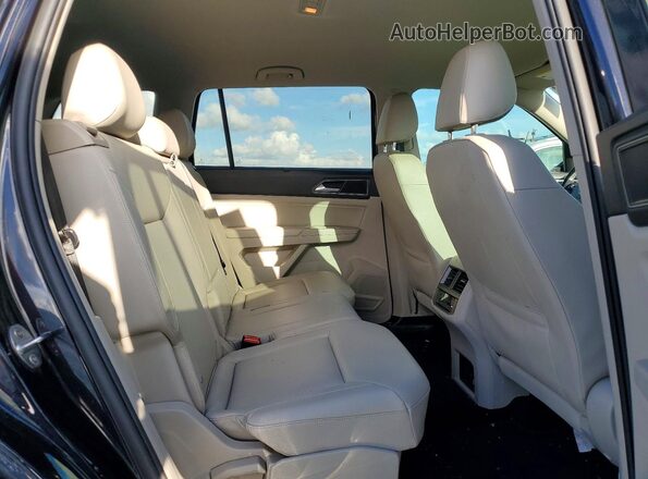 1V2DP2CA0KC608209 2019 VOLKSWAGEN ATLAS Черный Вид задней части салона