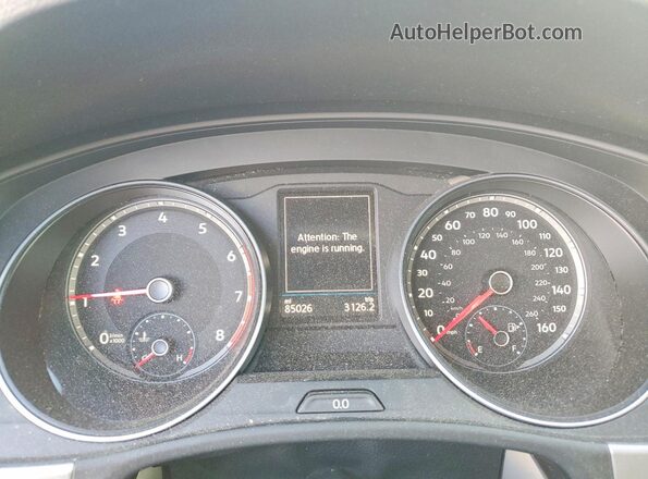 1V2DP2CA0KC608209 2019 VOLKSWAGEN ATLAS Черный Вид щитка приборов