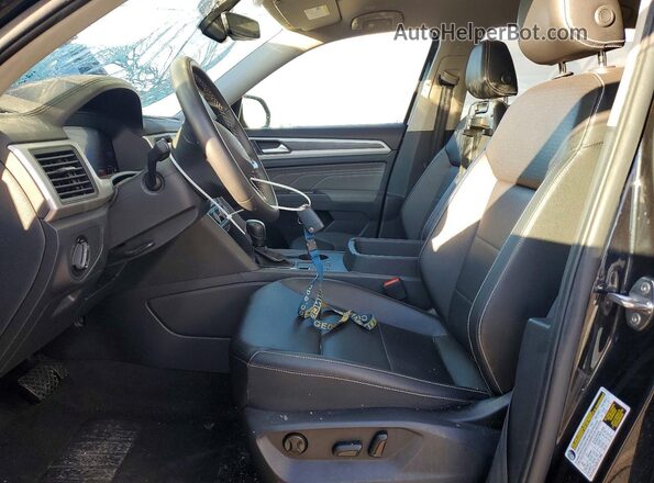 1V2DP2CA5PC528721 2023 VOLKSWAGEN ATLAS Black Widok wnętrza z przodu