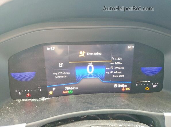 1V2DP2CA5PC528721 2023 VOLKSWAGEN ATLAS Black Widok zestawu wskaźników