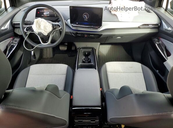 1V2DSPE84SC005544 2025 VOLKSWAGEN ID.4 Black Widok deski rozdzielczej