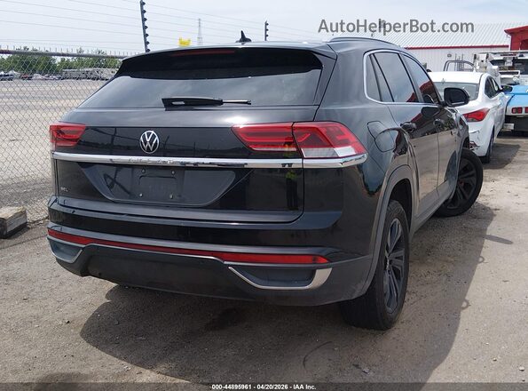 1V2EC2CA8LC221313 2020 VOLKSWAGEN ATLAS Черный Задняя правая четверть