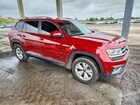 2018 Volkswagen Atlas Sel Красный vin: 1V2ER2CA7JC514258