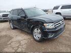 2019 Volkswagen Atlas 3.6l V6 Sel Black vin: 1V2ER2CA9KC599718