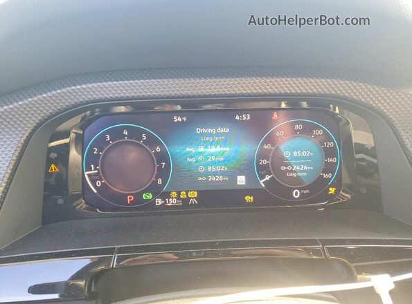 1V2FE2CA3RC239662 2024 VOLKSWAGEN ATLAS Silver Vista del cuadro de instrumentos