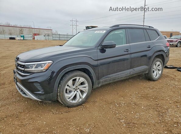 1V2HR2CA2PC533600 2023 VOLKSWAGEN ATLAS Черный Передняя левая четверть