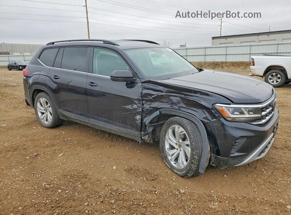 1V2HR2CA2PC533600 2023 VOLKSWAGEN ATLAS Черный Передняя правая четверть