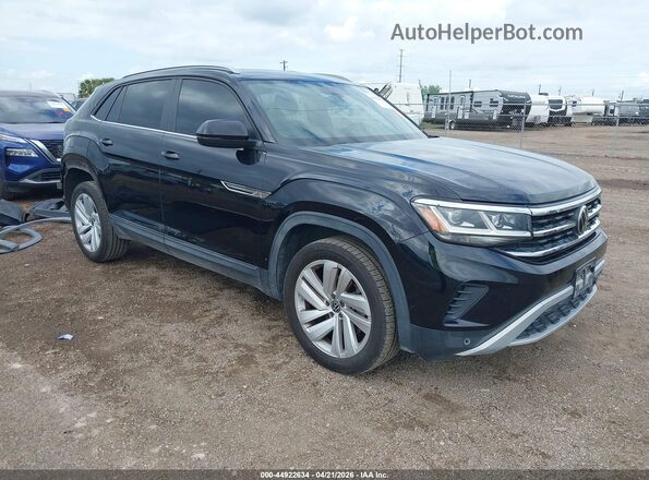 1V2JC2CA4MC237721 2021 VOLKSWAGEN ATLAS Black Przód prawy