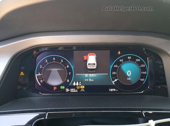 1V2JC2CA4TC209156 2026 VOLKSWAGEN ATLAS Gray Вид щитка приладів