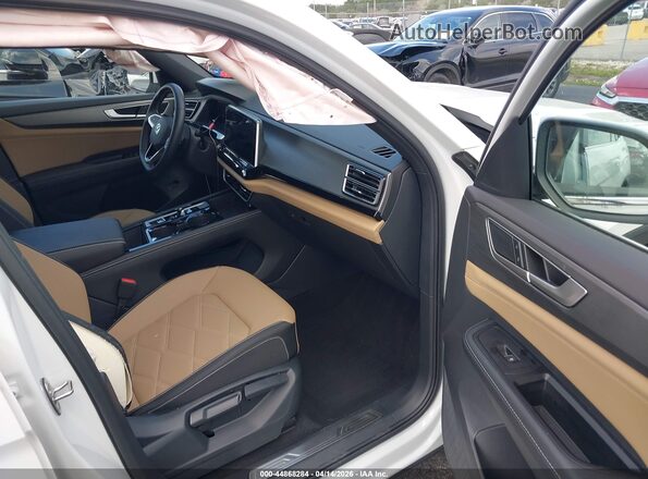 1V2JE2CA6SC227649 2025 VOLKSWAGEN ATLAS White Vista interior delantera