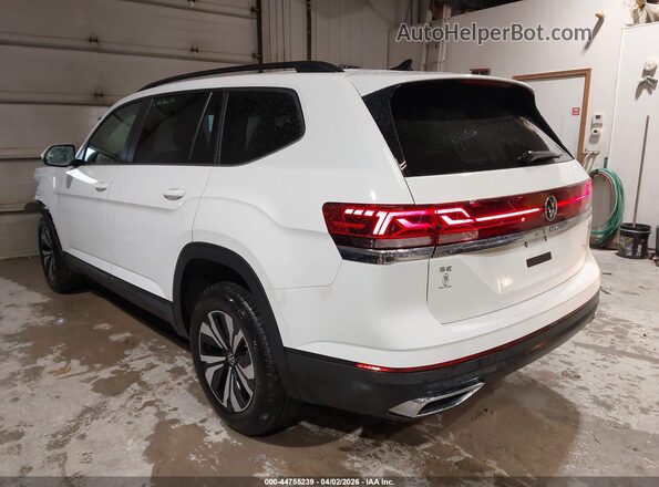 1V2LR2CA3RC623304 2024 VOLKSWAGEN ATLAS White Задня ліва чверть