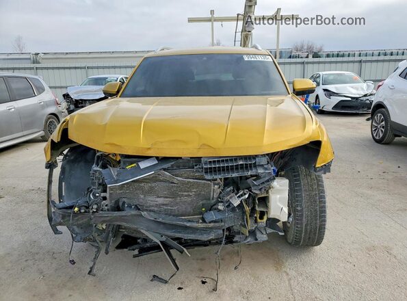 1V2LR2CA7JC557604 2018 VOLKSWAGEN ATLAS Yellow Vista frontal