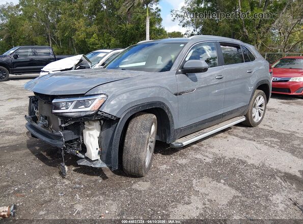 1V2ME2CA0LC229640 2020 VOLKSWAGEN ATLAS Серый Передняя левая четверть