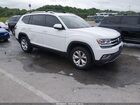 2018 Volkswagen Atlas 3.6l V6 Sel White vin: 1V2MR2CA4JC524600