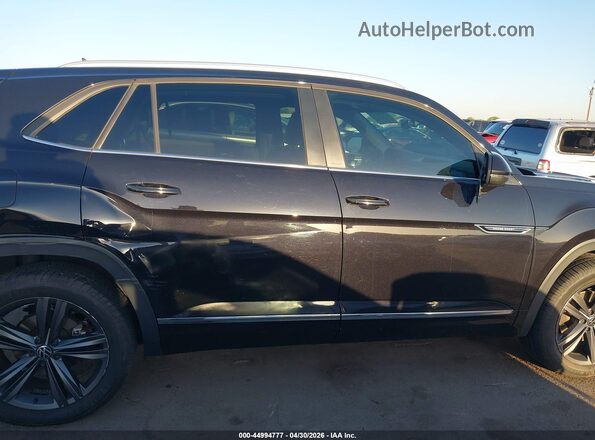 1V2PE2CA2MC207198 2021 VOLKSWAGEN ATLAS Черный Вид задней части салона