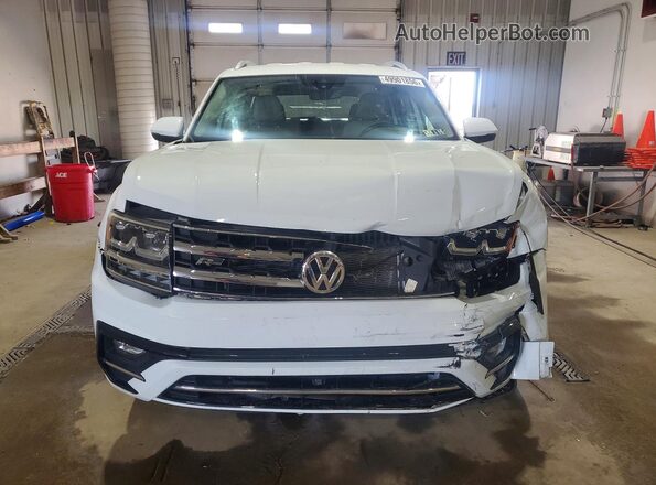 1V2PR2CA3JC524519 2018 VOLKSWAGEN ATLAS Белый Вид спереди