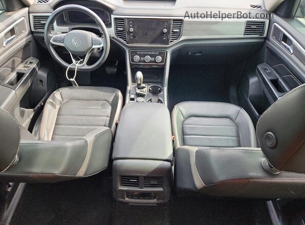 1V2TP2CA3MC523962 2021 VOLKSWAGEN ATLAS Black Вид панелі приладів