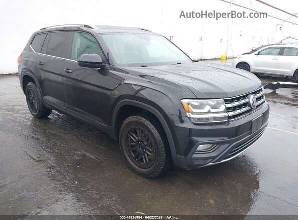 1V2UR2CA4KC579727 2019 VOLKSWAGEN ATLAS Black Przód prawy