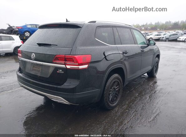 1V2UR2CA4KC579727 2019 VOLKSWAGEN ATLAS Black Tył prawy