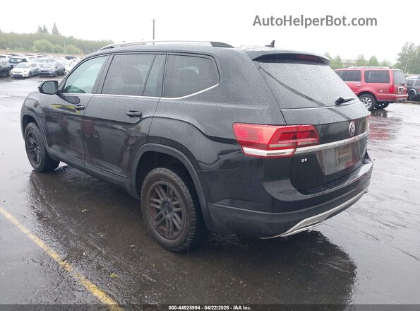 1V2UR2CA4KC579727 2019 VOLKSWAGEN ATLAS Black Tył lewy