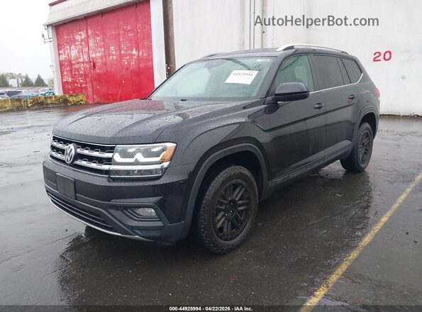 1V2UR2CA4KC579727 2019 VOLKSWAGEN ATLAS Black Przód lewy