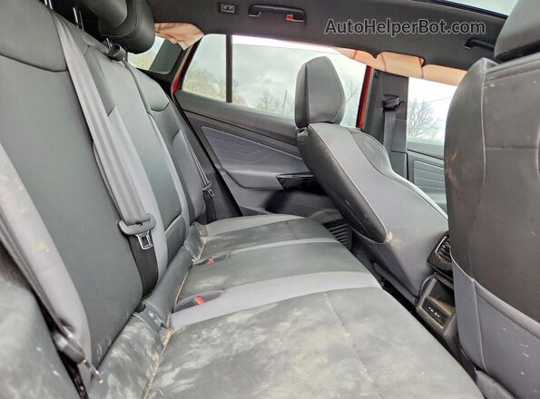 1V2WNPE80PC029671 2023 VOLKSWAGEN ID.4 Red Rear seats view