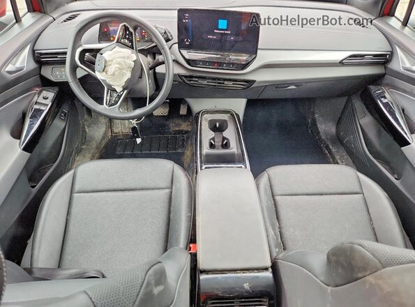 1V2WNPE80PC029671 2023 VOLKSWAGEN ID.4 Red Dashboard view