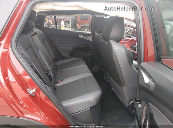 1V2WNPE84PC052063 2023 VOLKSWAGEN ID.4 Red Widok naklejki z numerem VIN